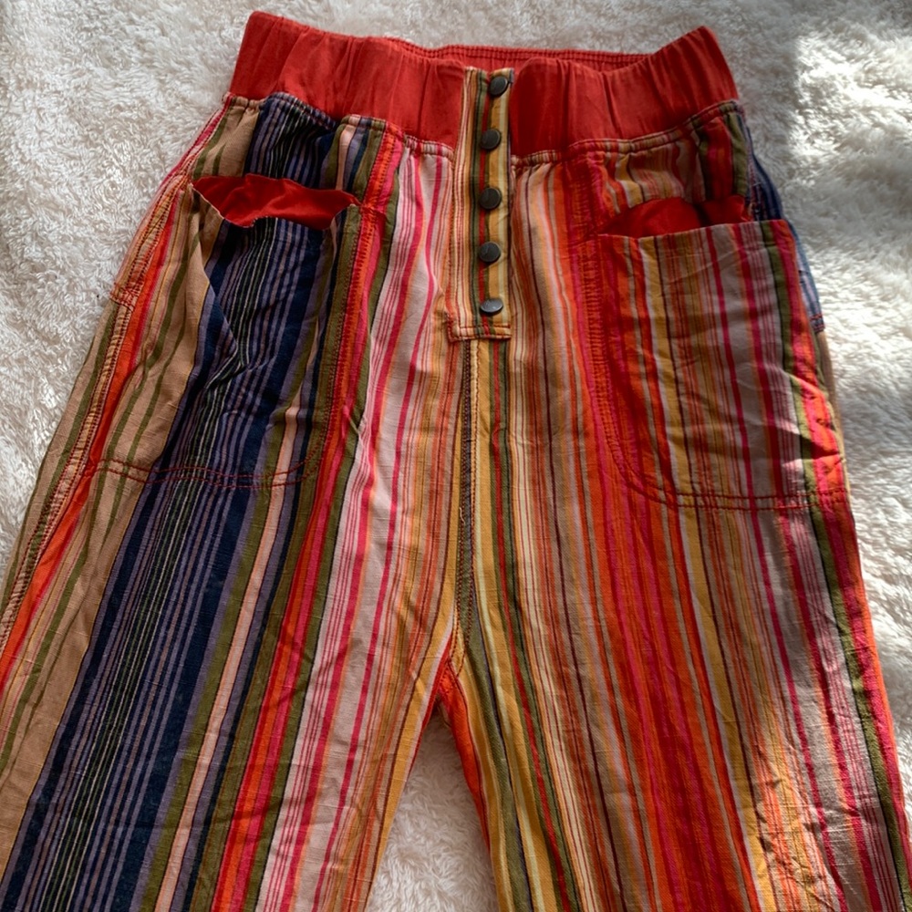 Free People movement multicolor joggers